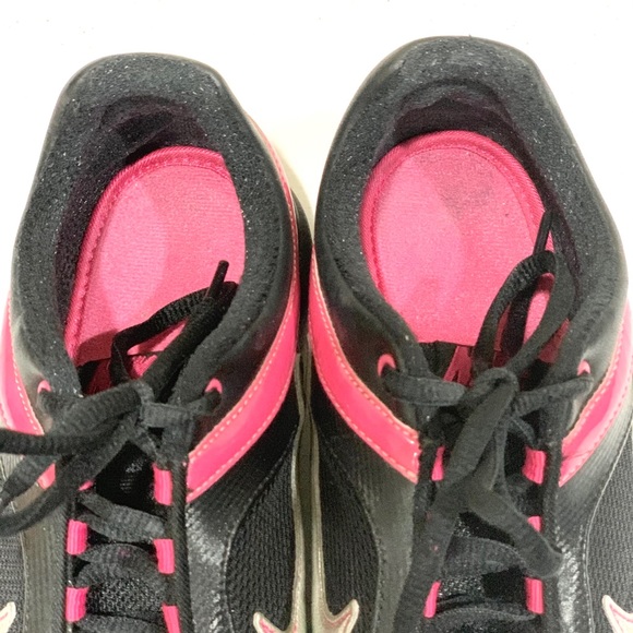 NIKE AIR Black/Hot Pink Walking Shoe (size: 7.5) - Picture 7 of 16